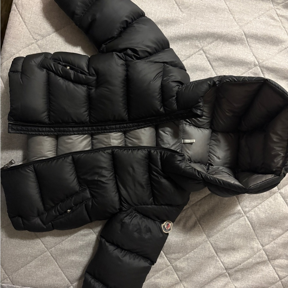 Moncler Kids Black Puffer Jacket